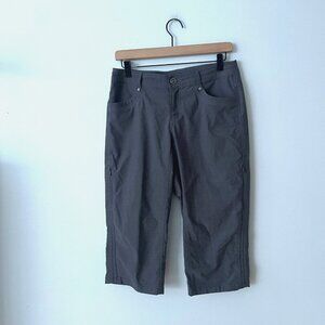 Kuhl Trekr Kapri Hiking Active Outdoor Pants Gray Women's Size 10